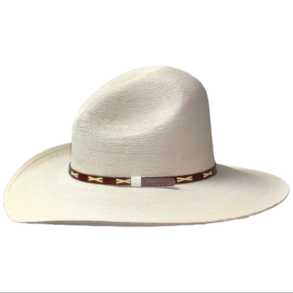 🎉SOLD🎉 New SunBody Hats 4" Brim Gus Fine Palm 7 3/8 UPF 50 - Picture 2 of 8